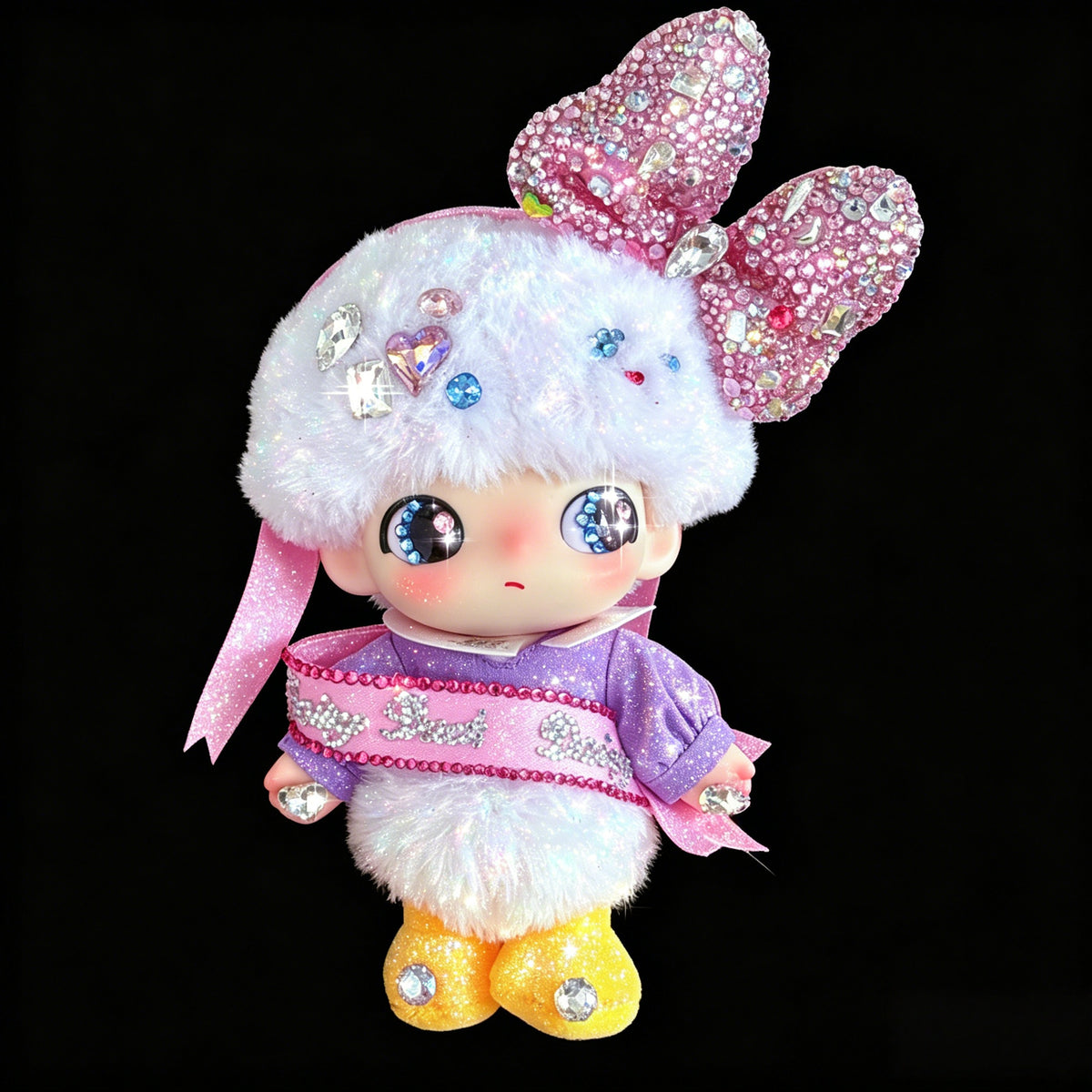 【popmart100%genuine product】diimoo world daisy‘gift  diy diamond doll customization